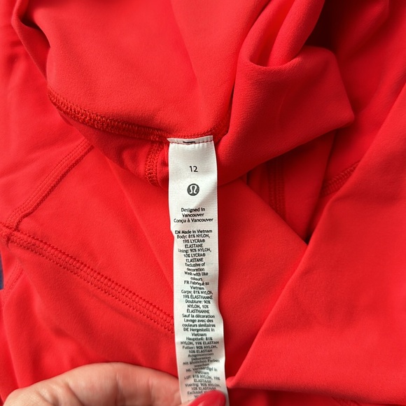Lululemon Align HR Short - Love Red - Picture 6 of 6